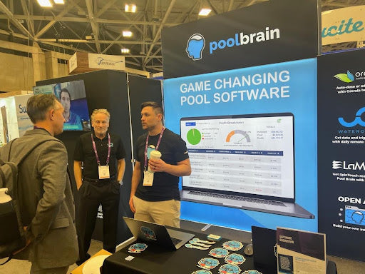 WaterGuru & Pool Brain join Forces at Int’l Pool Spa Expo Showing the Power of Live-Pool Data in Service Management