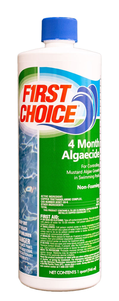 First Choice 4-Month Copper Algaecide 32oz