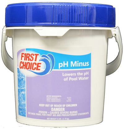 First Choice PH Minus / Dry Acid 6lb Pail